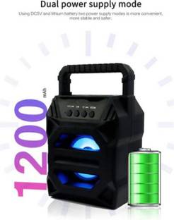 Clairbell NAD56-GN8_Super Bass Bluetooth Wireless Portable BLUETOOH Speaker With LIGHTING 15 W Bluetooth Tower Speaker