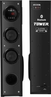 Qcluellu 287 =FG TOWER SPEAKER DJ Sound Stereo bass Built-in FM 80 W Bluetooth Tower Speaker