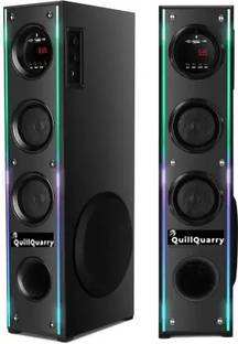QuillQuarry D-88 Tower Speaker with Bluetooth , AUX & FM 120 W Bluetooth Tower Speaker