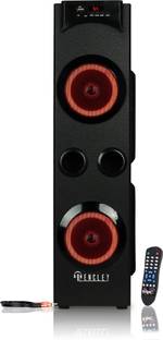 Bencley LEGACY DOUBLE WOOFER With Multi-Color Neon Lights 115 W Bluetooth Tower Speaker