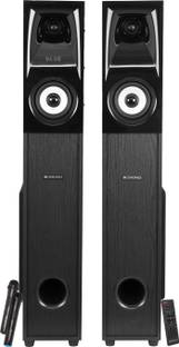 ZEBRONICS Zeb HAMMER Deep Bass, 10" Subwoofers, 2x Wireless mic with Dual 160 W Bluetooth Party Speaker