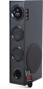 KRISONS Tower Speaker| | Bluetooth Supporting Tower Speaker | USB, AUX, LCD Display, Built-in FM. Bluetooth Tower Speaker 90 W Bluetooth Tower Speaker