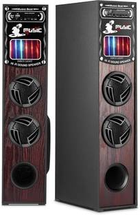 QuillQuarry D-88 Wireless Bluetooth Speaker With USB & FM 120 W Bluetooth Tower Speaker