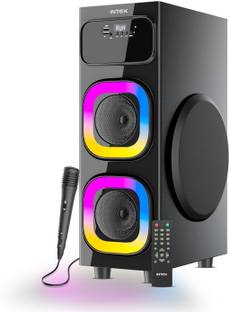 Intex Thunder 800 (S) Tower Speaker With Wired Mic 80 W Bluetooth Tower Speaker