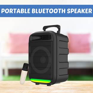 SACRO Monster (WIRELESS TOWER SPEAKER) Dynamic Thunder Sound With Karaoke MicL346 35 W Bluetooth Tower Speaker