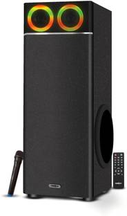 Frontech -PRO 1.0 Tower Speaker System |Bluetooth 5.0 | Rhythmic LED Lighting SW-0162 120 W Bluetooth Tower Speaker