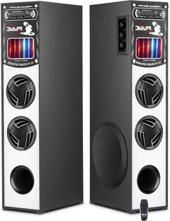 RZG HC-V3D Party Speaker with Bluetooth Connectivity, Karaoke 120 W Bluetooth Tower Speaker