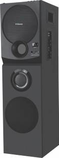 DH Discovery D-50T Home Theater With (Wireless Mic, USB, AUX, LCD Display, Remote Control) 500 W Bluetooth Tower Speaker