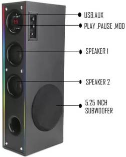 Quaranel BHJ-98N 100 W Bluetooth Tower Speaker
