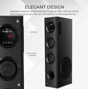 Quaranel H-YDH/DJU 100 W Bluetooth Tower Speaker