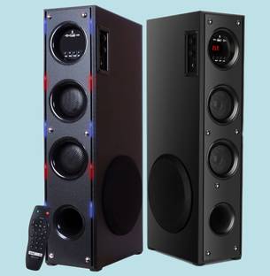 Quaranel 7HV-Tower Multimedia Speaker System Remote Control 110 W Bluetooth Tower Speaker