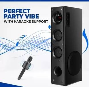 QuillQuarry YTR-765 Wireless Bluetooth Speaker With USB /FM 100 W Bluetooth Tower Speaker