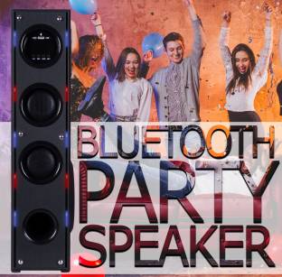 QuillQuarry 74-HV/J Tower Multimedia Speaker System Remote Control 140 W Bluetooth Tower Speaker