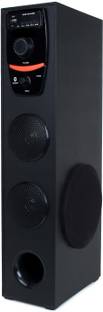 TOPLUS ORG-02A3 Bluetooth Medium Tower Speaker System USB, AUX, LCD Display (Black) 80 W Bluetooth Tower Speaker