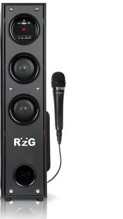 RZG BT LED 02 Home Theater party Box, USB, FM, KARAOKE WIRED MIC 120 W Bluetooth Tower Speaker