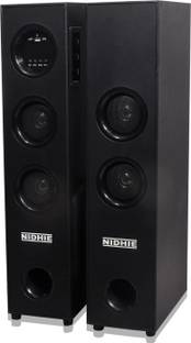 NIDHIE UTRA PRO with MIC Free 160 W Bluetooth Tower Speaker