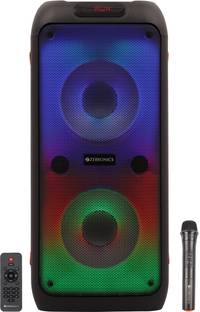 ZEBRONICS Zeb Vibe Portable Party with a 2.54cm Tweeter &Wireless Mic 60 W Bluetooth Party Speaker
