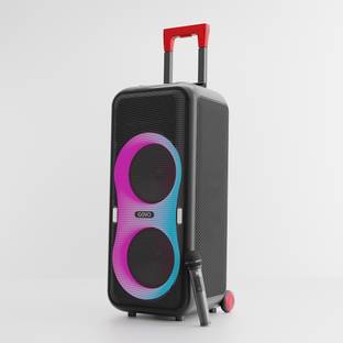 GOVO GOLOUD 970 | 6 Hrs Playback | Dynamic Light Show | Karaoke & Guitar Input 300 W Bluetooth Party Speaker