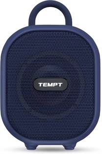 TEMPT Rebel Speaker 10H Playtime with RGB Lights & Mobile Holder 12 W Bluetooth Speaker
