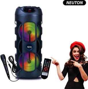NEUTON Tower Speakers 30W 2speakers premium quality. Glowing led light 40 W Bluetooth Speaker