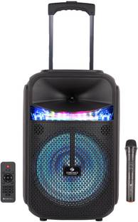 ZEBRONICS Zeb-Jolt Trolley DJ with 30.48cm Driver,bass,wireless mic,remote control 50 W Bluetooth Party Speaker