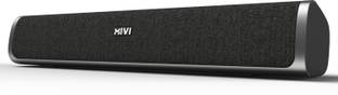 Mivi Fort S24 with Dual Full Range Drivers, 6Hrs Playback, Voice Assistant 24 W Bluetooth Soundbar