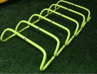 Team F S Sports 6-Inch Speed Hurdles-Agility Hurdles Plastic Speed Hurdles
