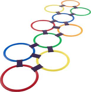 YMD Speed & Agility Training Rings - Set of 10 Speed Ladder