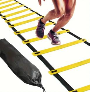 Xfinity Fitness Agility Ladder 8 meter Speed Training Ladder with 16 Adjustable Rungs Speed Ladder