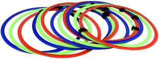 YMD 18" Agility and Speed Training Flat Fitness Gymnastic Ring, Set of 12 Pcs.. Speed Ladder