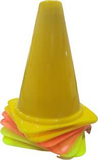 SOCCER PLASTIC TRAINING CONE SOLID 6" Hoop Set