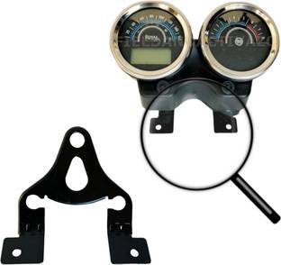 EAZ Speedometer Mounting Clamp Bracket Plate Analog Speedometer