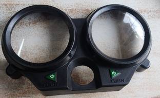 Anaisha Enterprises Meter upper glass for splender plus bike Analog Speedometer