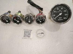 GOYAL MOTORS WILLY, MM540 METER SET | SET OF 5 PC NEW REPLICA Analog Speedometer