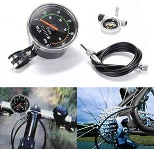 Atheors Waterproof Universal Classical Vintage Mechanical Speedometer Odometer Tachomete Analog Speedometer