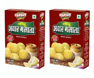chaman Nimbu Achar Masala 200G Pack Of 2 ( 200g × 2 = 400g )
