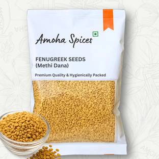 Amoha Spices Methi Dana (Fenugreek Seeds) Rajasthani special
