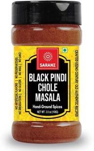 SARANZ Black Pindi Chole Masala Perfect for Cooking, Ready to Use |Chana Chole Masala