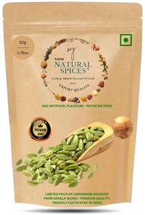 MJTASTENATURAL Cardamom Elaichi - Export Quality Whole Green Pods for Authentic Flavor & Aroma