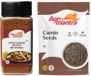 Agro Mantra Combo of Cumin Seeds 100gm & Shahi Garam Masala 100gm