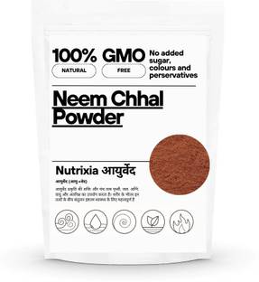 Nutrixia food Neem Chhal Powder- Neem Chaal Churna - Neem Chhal - Neem Bark -Nimbaka Powder- नीम छाल चूर्ण पाउडर-Azadirachta Indica