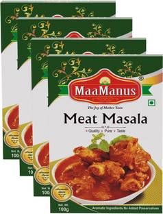 MaaManus Meat Masala |Easy to Cook 100g, Pack of 4