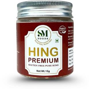 SM FOODS Premium Pure Hing | Gluten-Free High Strength Nukra for Cooking & Gut Health
