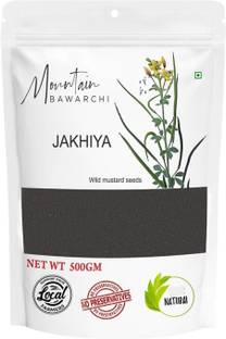 Mountain Bawarchi Jakhiya Black Mustard Seeds | Whole Rai Dana | Sarso Dana Indian Spice