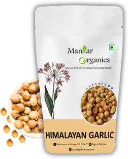 ManHar Organics Himalayan Garlic | Kashmiri Lehsun | Single Clove | Snow Mountain Garlic Seeds