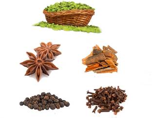 LJL Traders Kerala Whole Spices Combo Pack for Kitchen Use - 250 g