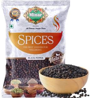 Minar New Premium Black Pepper Whole ( kali mirch )