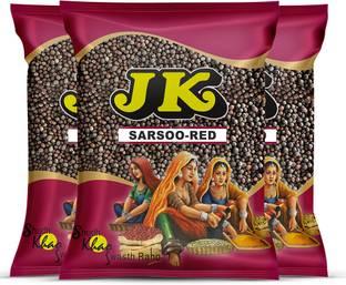 JK Red Sarsoo (Red Mustard Seeds), 500g
