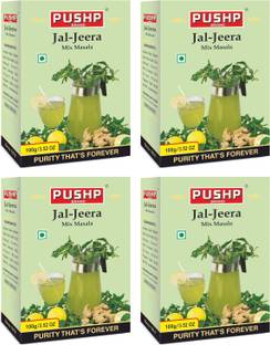 Pushp Brand Jal Jira Masala Box (Pack of 4, 100g in each)