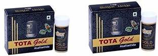 TOTA 100% Pure Hing Crystals (Gluten Free Hing) Combo Pack of 2 Pure Heeng